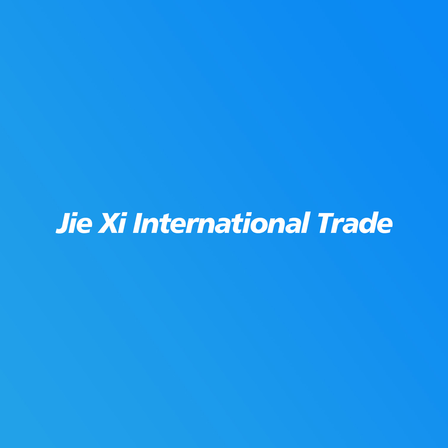 Yinchuan Jie Xi International Trade Co., Ltd.