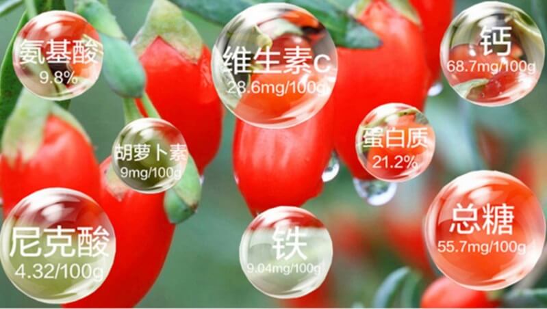 Chinese wolfberry pulp, fruit and vegetable juice, Chinese wolfberry concentrate juice