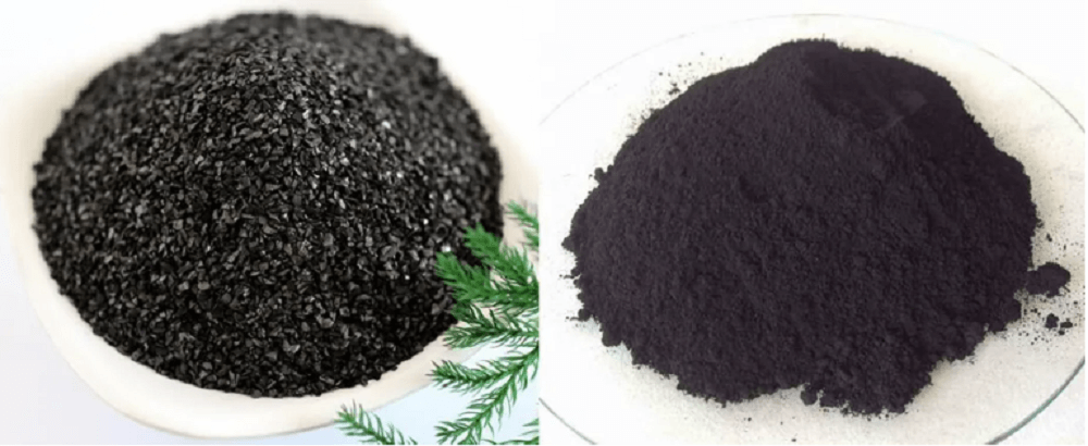 Amorphous granular activated carbon
